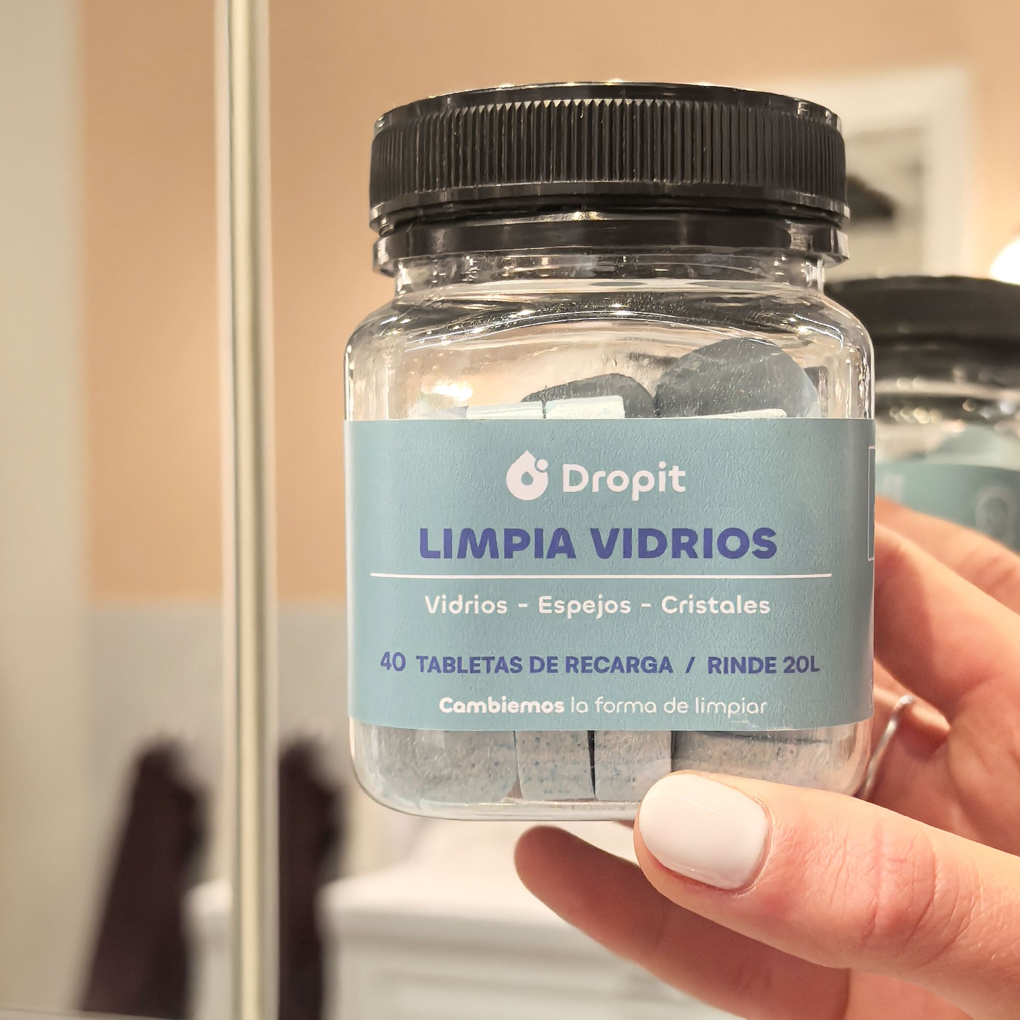 Limpia Vidrios 40 tabletas – 20 L