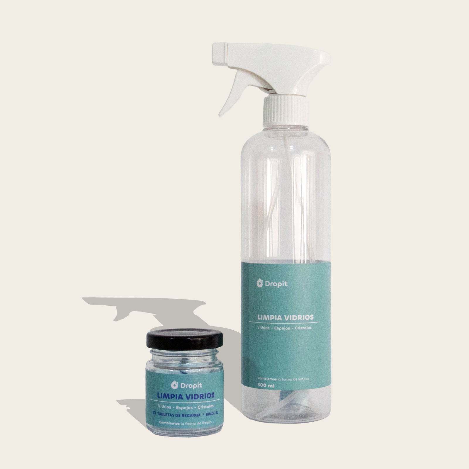 Starter pack Limpia vidrios 10 recargas